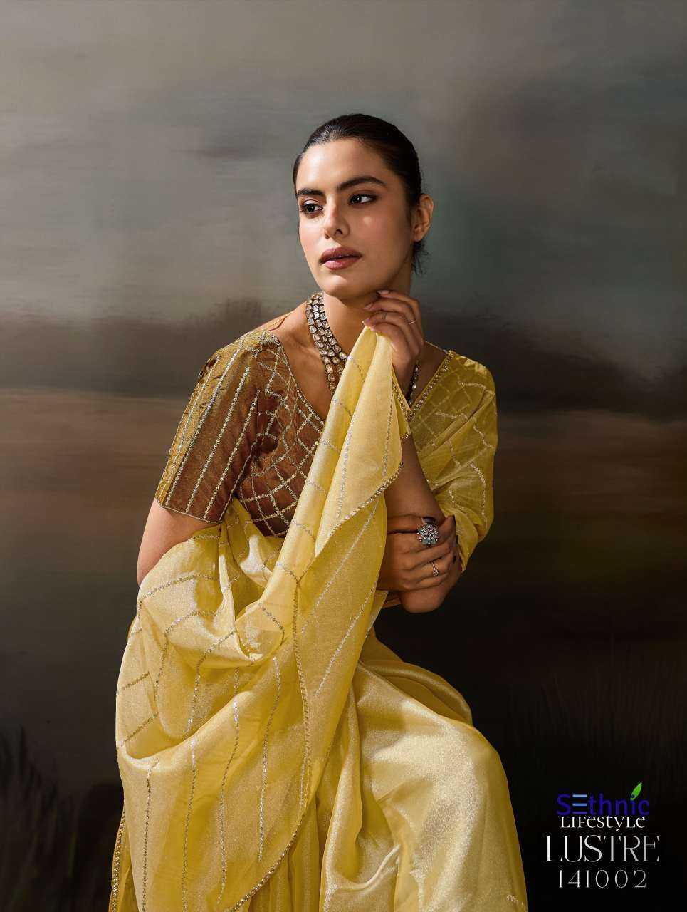 YNF Wholesale Chiffon Designer Sarees KESH113 Luster Chic | Surat Manufacturer