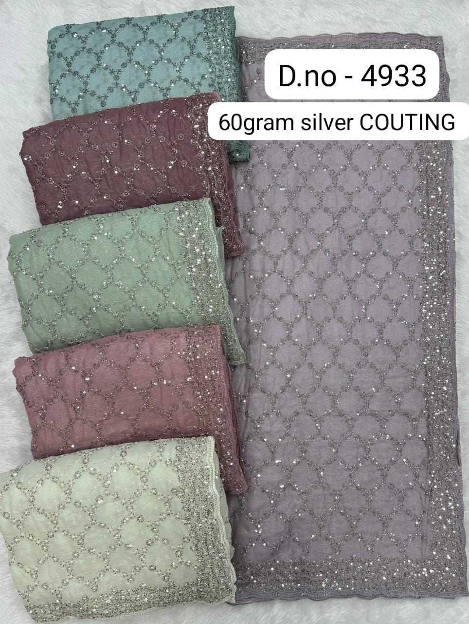 YNF Wholesale Silver Plated Ready To Wear Sarees KESH114 Aanya | Surat Manufacturer