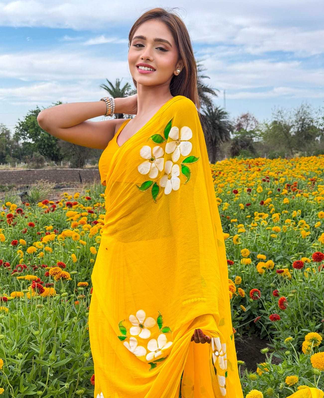 YNF Wholesale Chiffon Chiffon Sarees KESH115 Aabhira | Surat Manufacturer