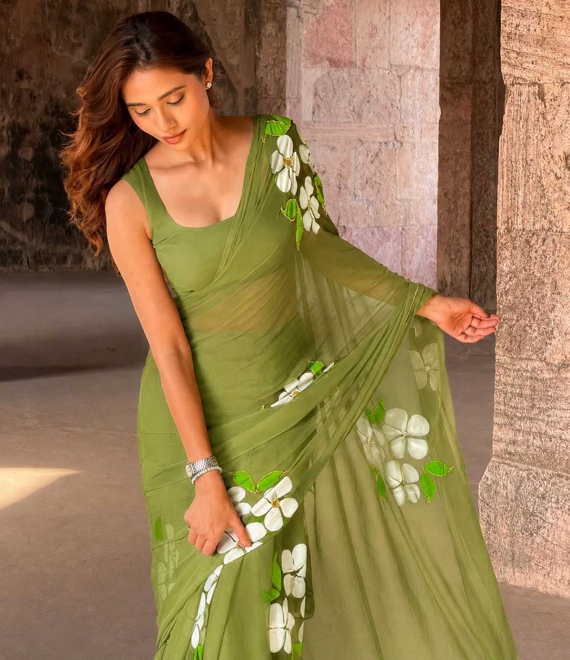YNF Wholesale Chiffon Chiffon Sarees KESH115 Aabhira | Surat Manufacturer