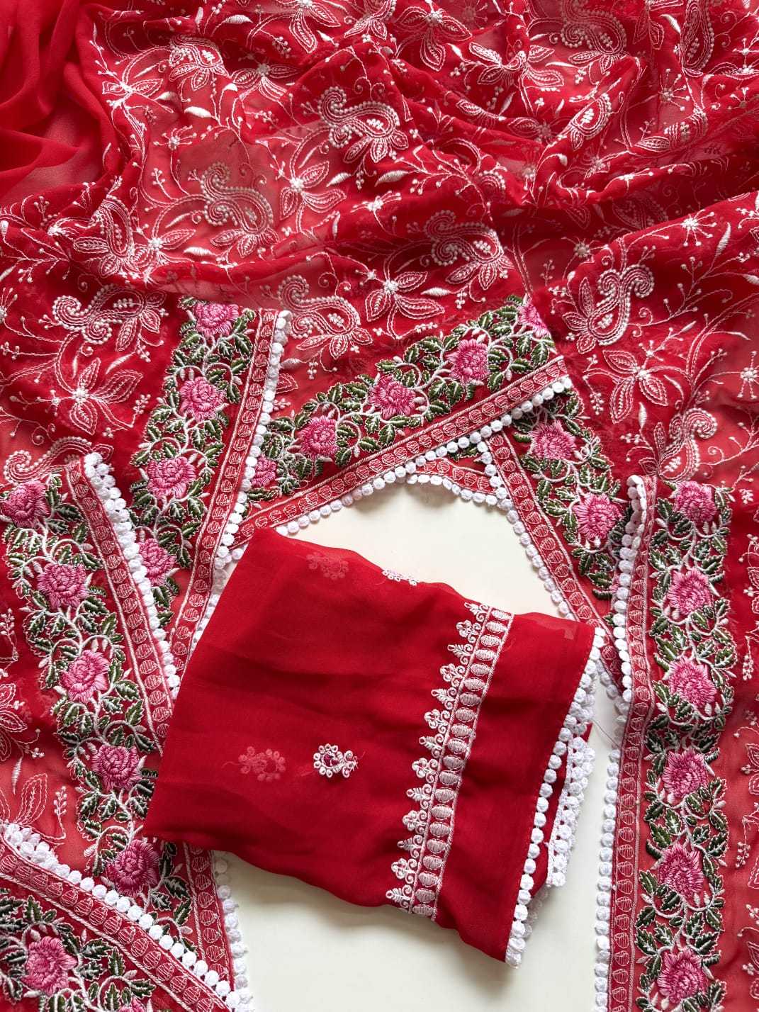 YNF Wholesale Premium Georgette Designer Sarees KESH115 Aarohi | Surat Manufacturer