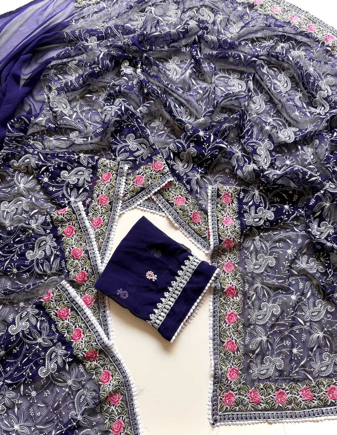 YNF Wholesale Premium Georgette Designer Sarees KESH115 Aarohi | Surat Manufacturer
