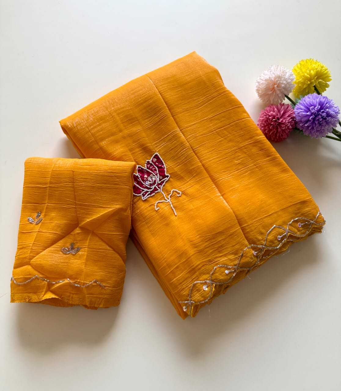 YNF Wholesale Premium Georgette Designer Sarees KESH115 Malini | Surat Manufacturer