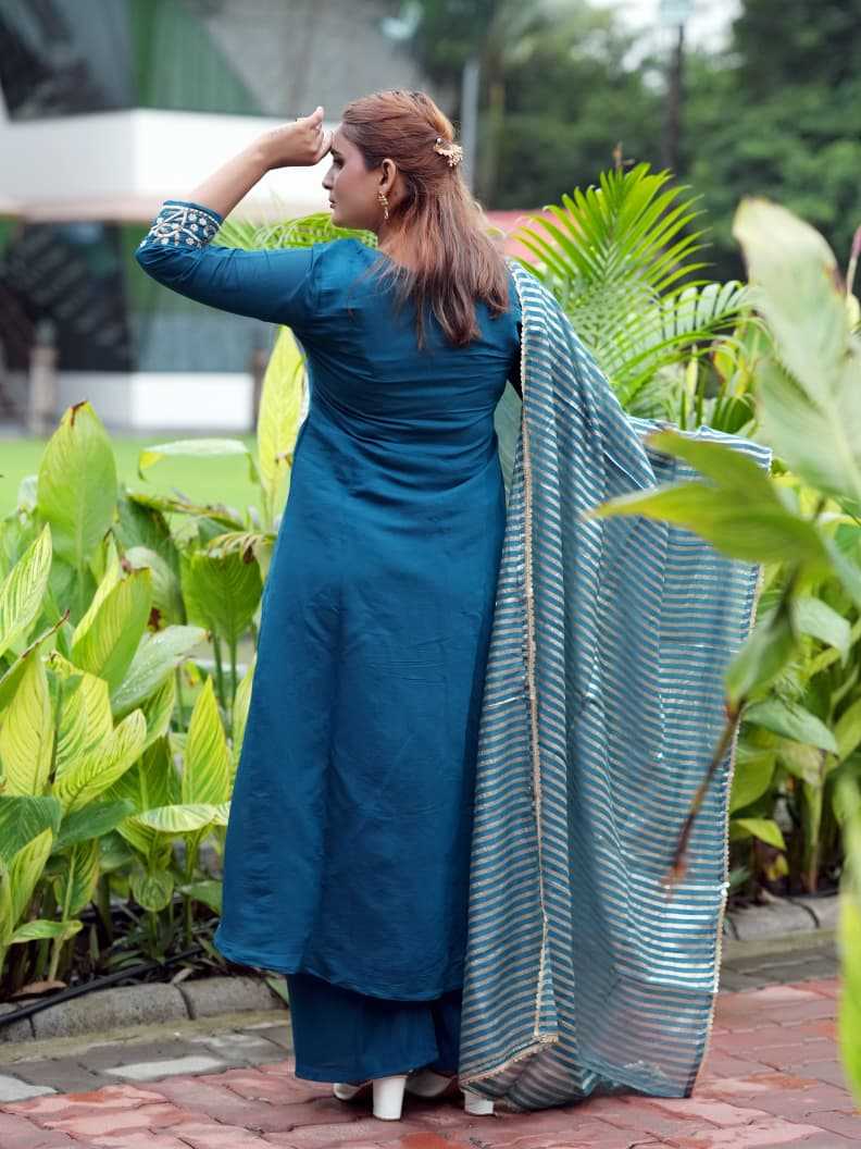 YNF Wholesale Chanderi Cotton Designer Kurtis KESH120 49 | Surat Manufacturer