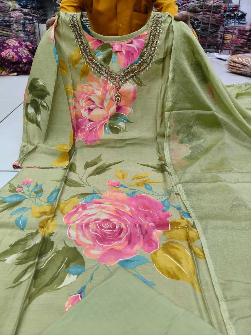 YNF Wholesale Maslin Designer Kurtis KESH121 CLASSIC | Surat Manufacturer