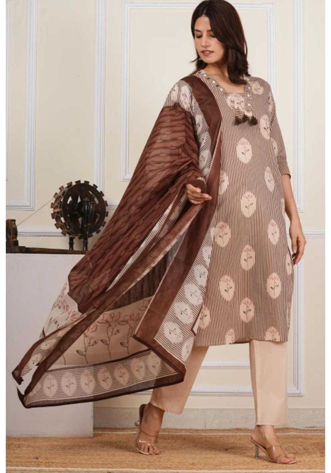 YNF Wholesale Cotton Party Wear Kurtis KESH121 TON | Surat Manufacturer