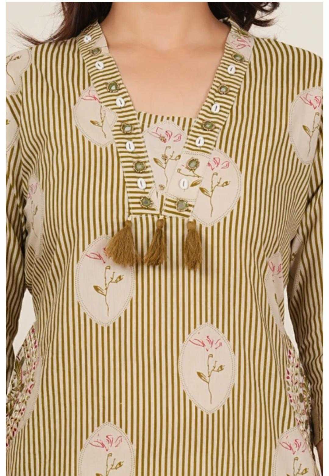 YNF Wholesale Cotton Party Wear Kurtis KESH121 TON | Surat Manufacturer