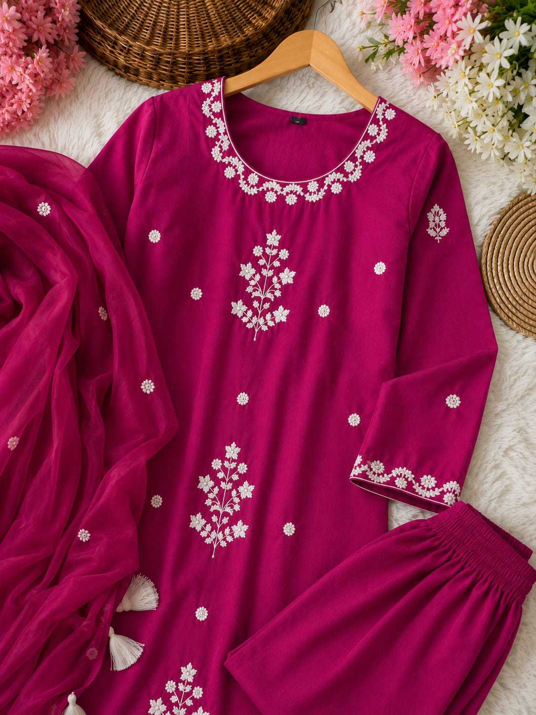 YNF Wholesale Rayon Embroidery Suits KESH129 059 | Surat Manufacturer