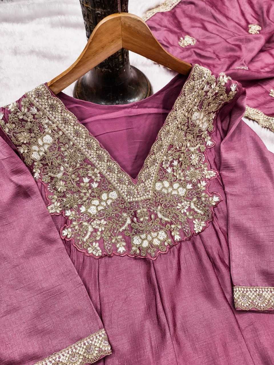 YNF Wholesale Premium Silk Embroidery Suits KESH129 10446A | Surat Manufacturer