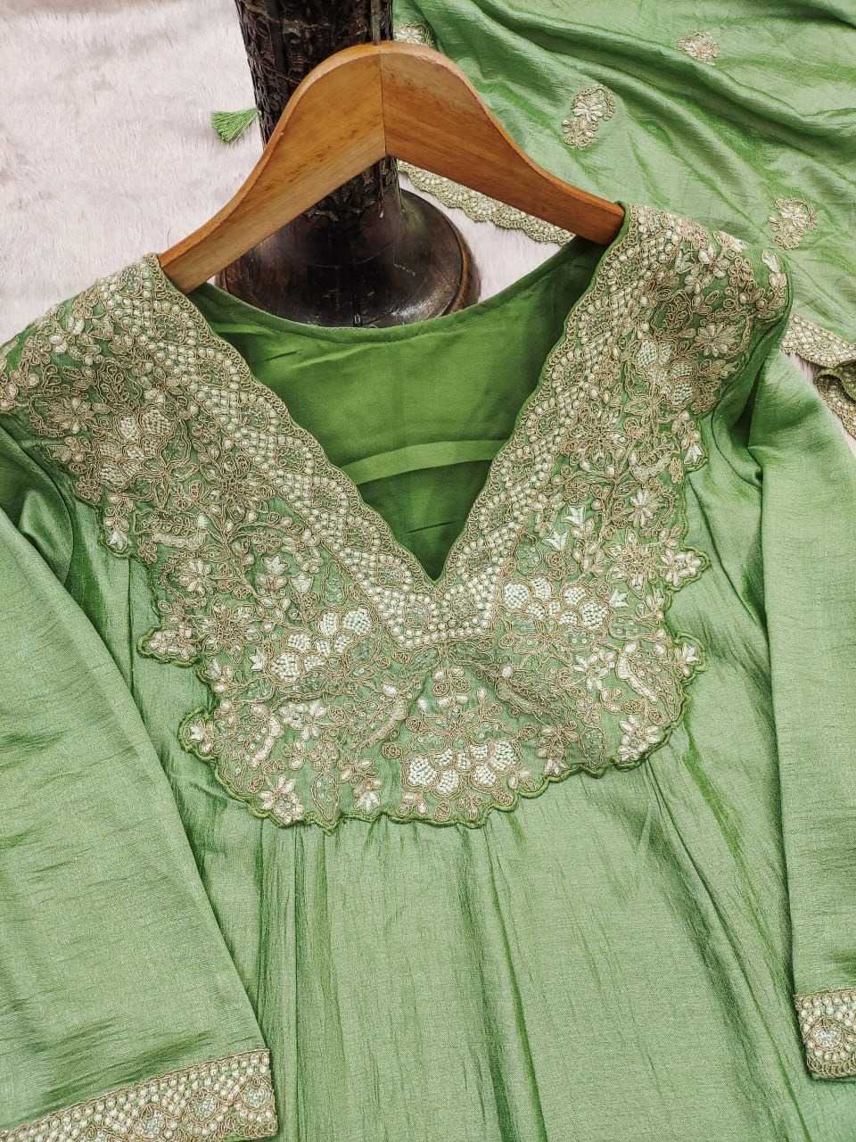 YNF Wholesale Premium Silk Embroidery Suits KESH129 10446A | Surat Manufacturer