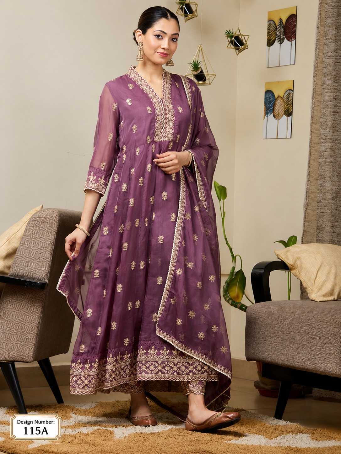 YNF Wholesale Fancy Ladies Suits KESH129 115 | Surat Manufacturer