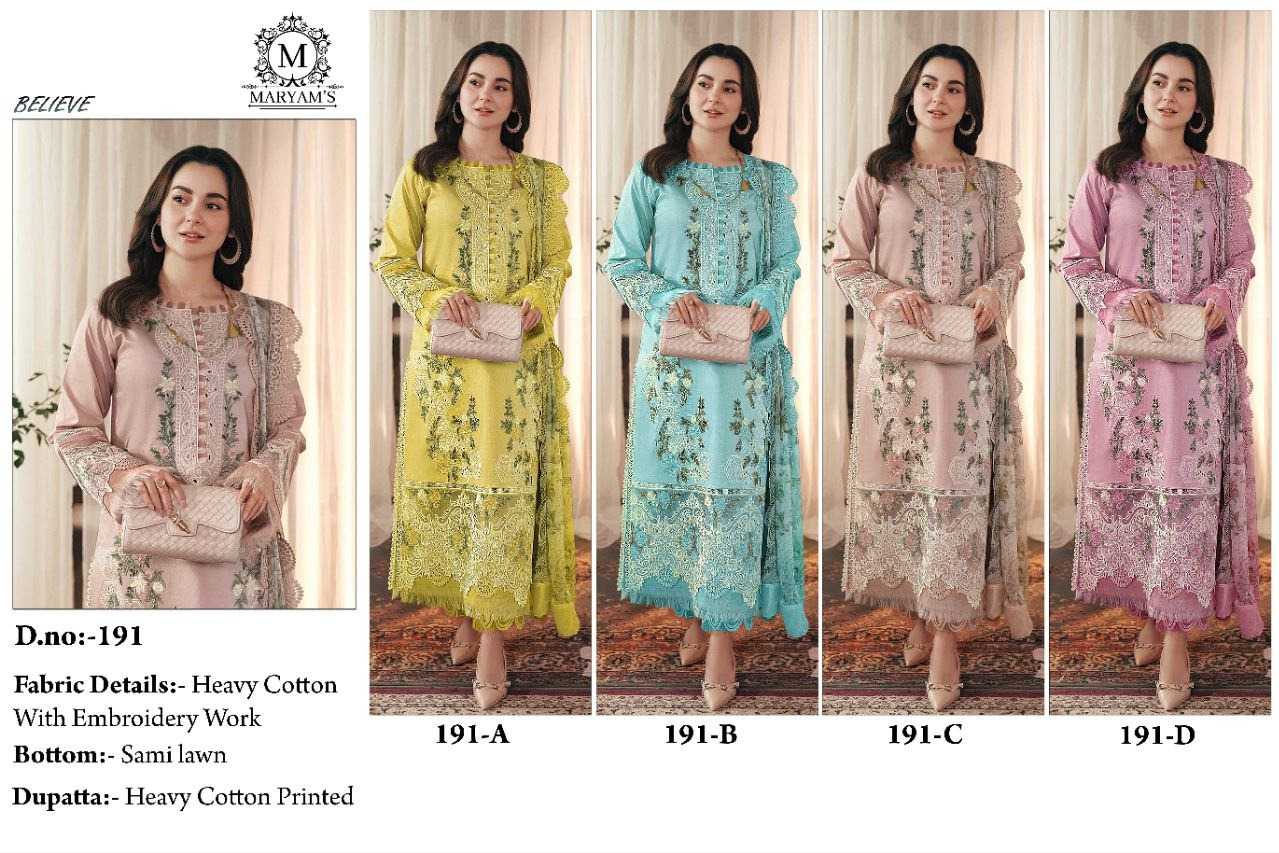 YNF Wholesale Cotton Embroidery Suits KESH129 191 | Surat Manufacturer