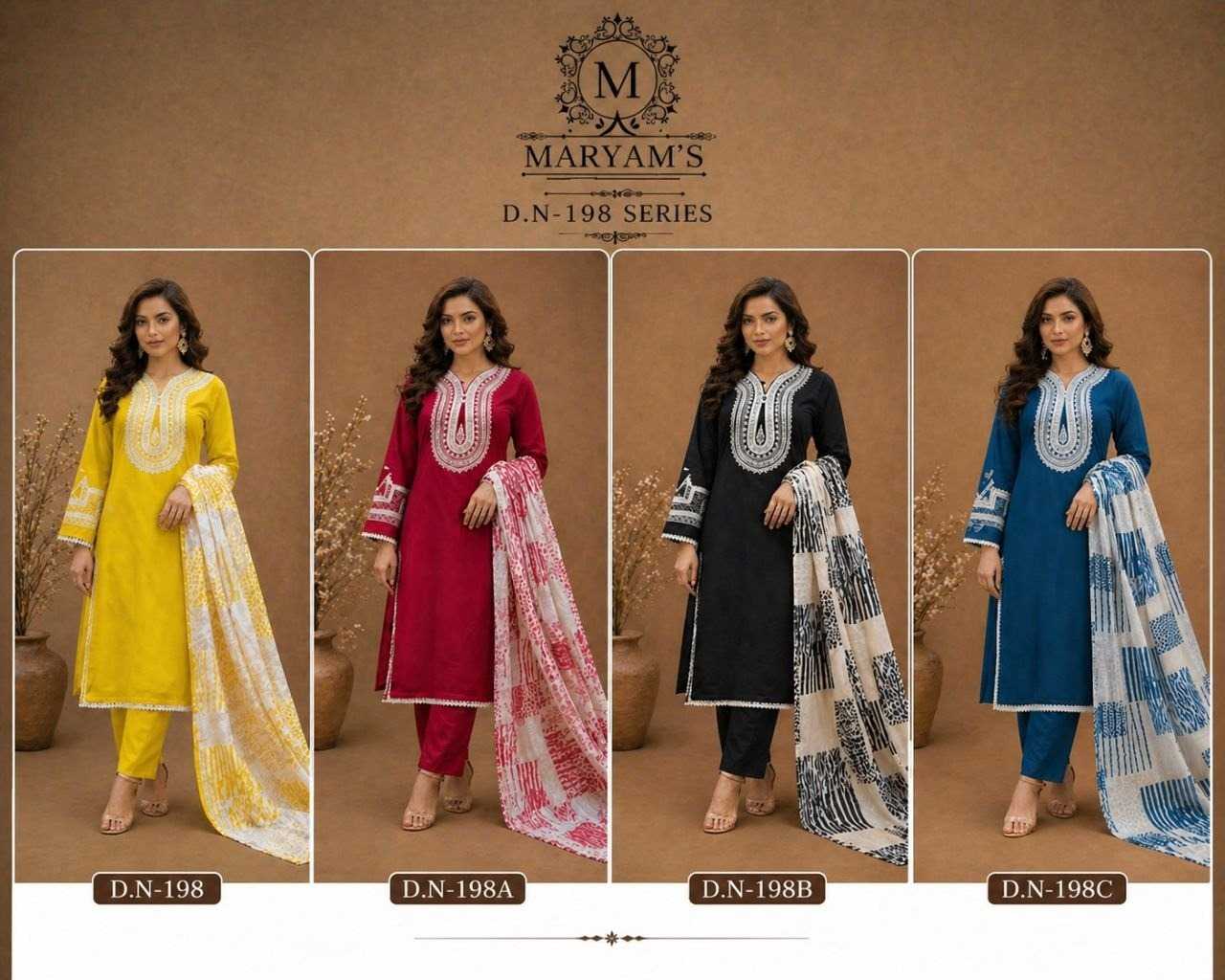 YNF Wholesale Faux Georgette Embroidery Suits KESH129 198 | Surat Manufacturer