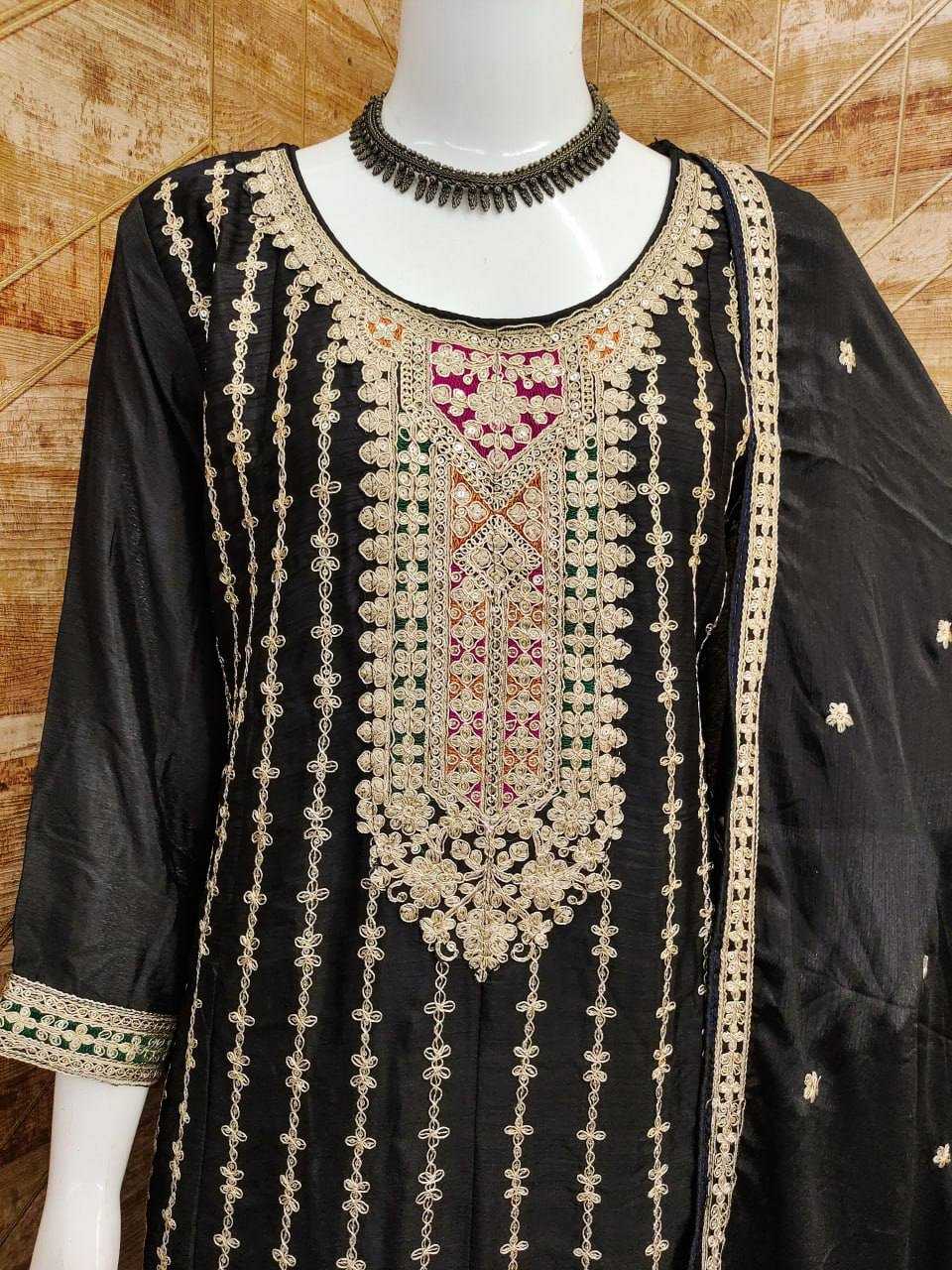 YNF Wholesale Chinon Embroidery Suits KESH129 9775 | Surat Manufacturer