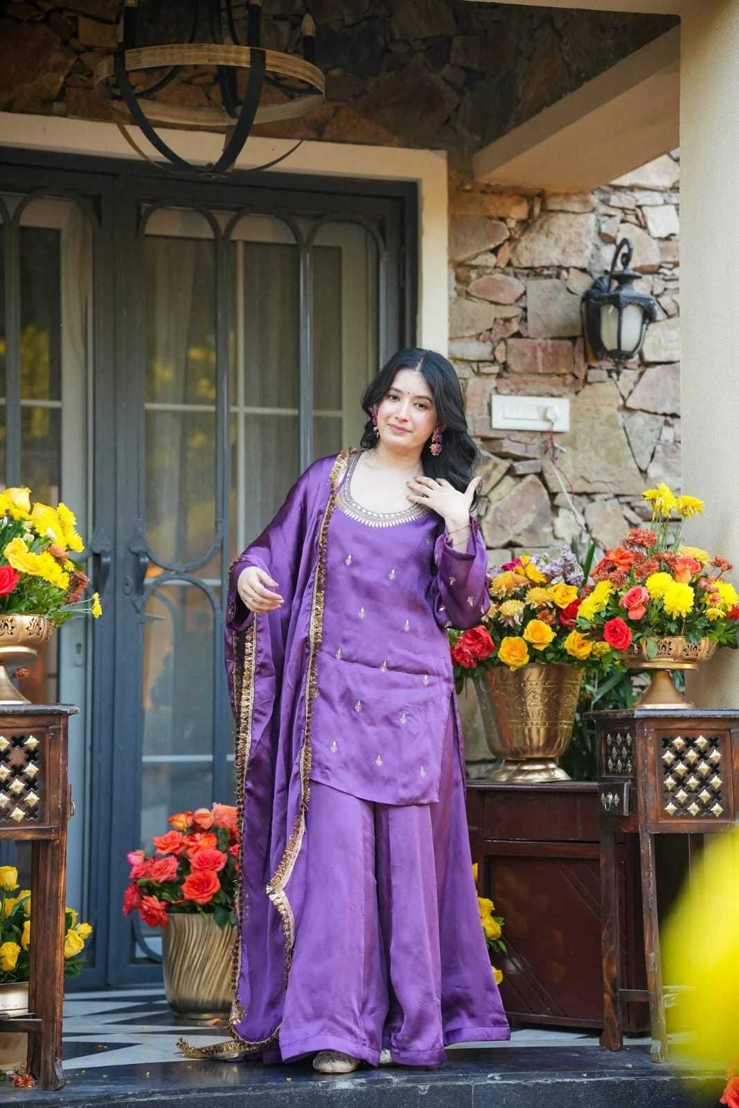YNF Wholesale Crepe Silk Embroidered Kurtis KESH129 Avira | Surat Manufacturer