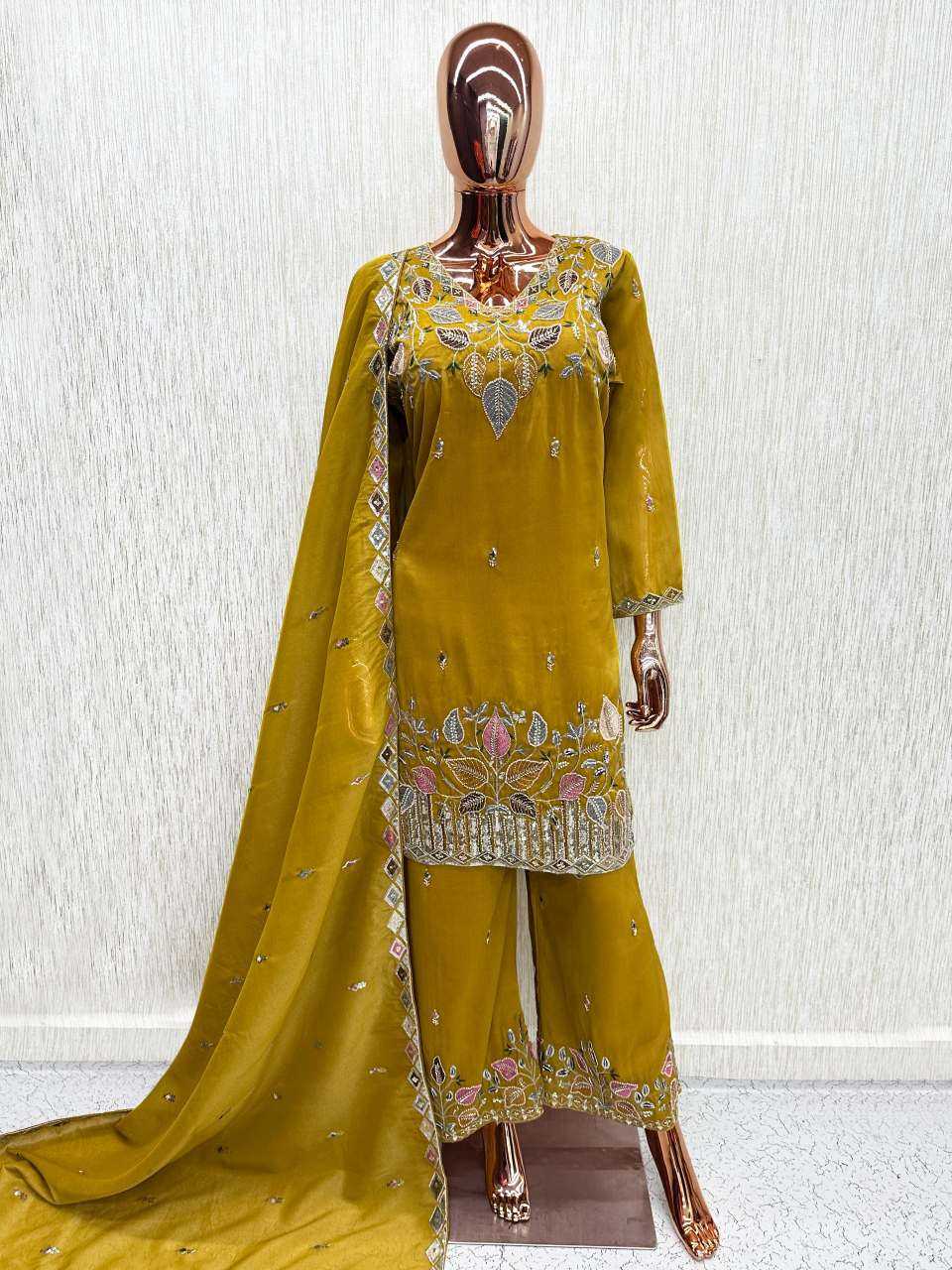 YNF Wholesale Heavy Roman Silk Ladies Suits KESH129 EBA-ZEENAT | Surat Manufacturer