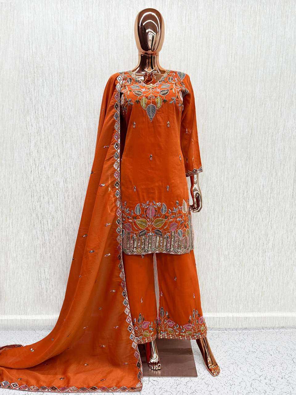 YNF Wholesale Heavy Roman Silk Ladies Suits KESH129 EBA-ZEENAT | Surat Manufacturer