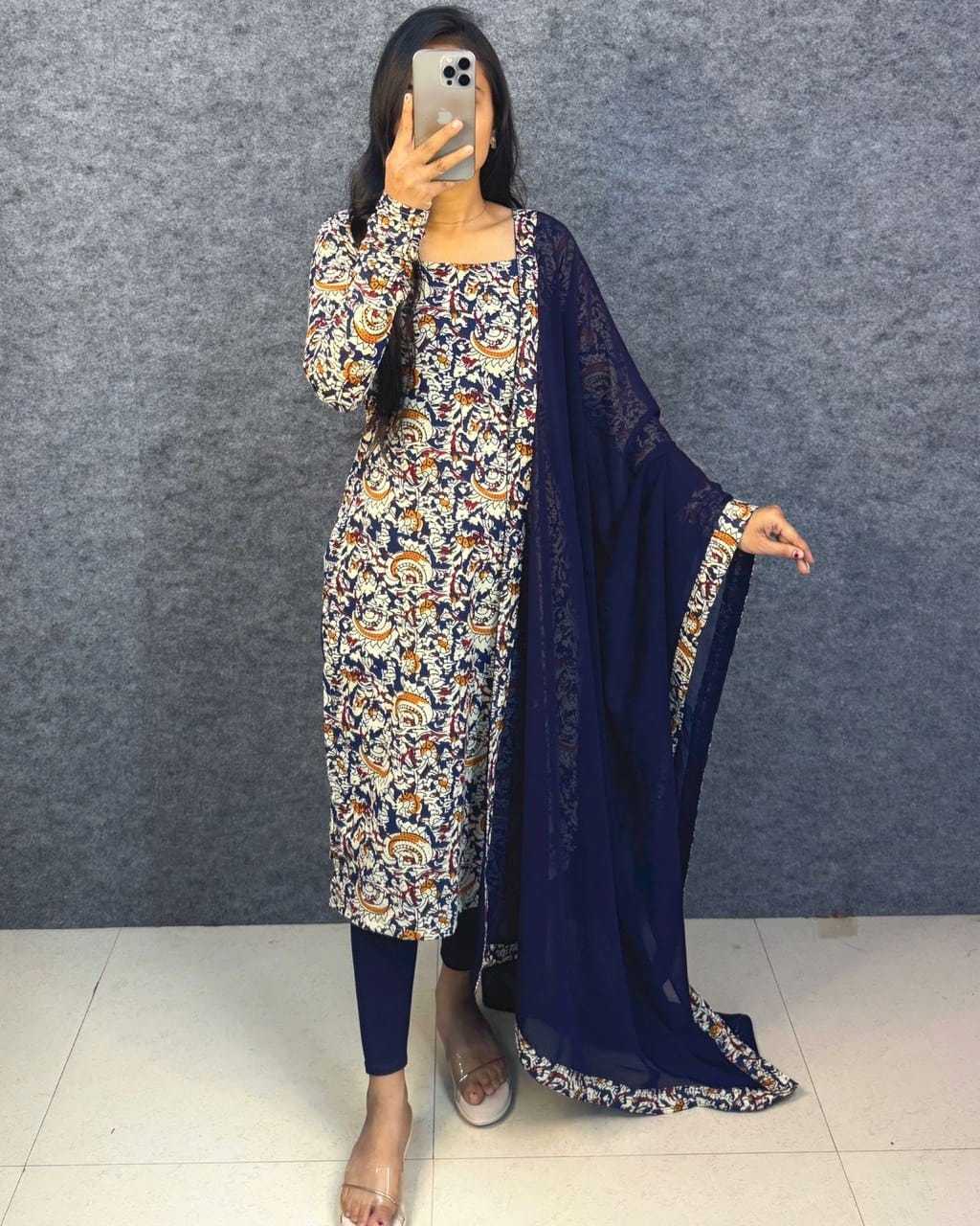 YNF Wholesale Cotton Printed Kurtis KESH129 Greeva | Surat Manufacturer