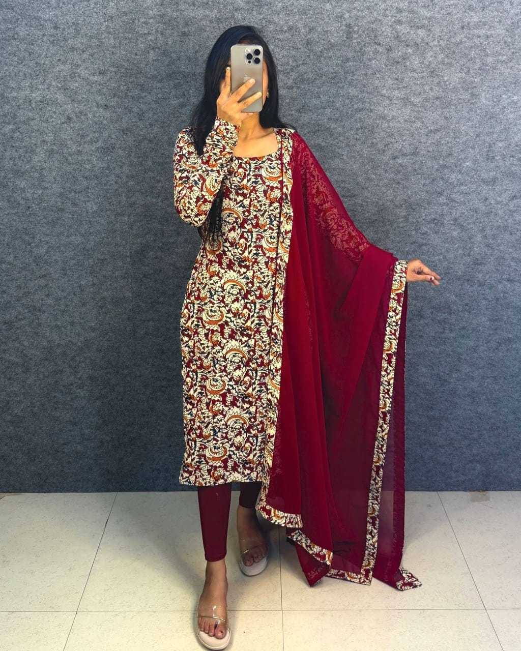 YNF Wholesale Cotton Printed Kurtis KESH129 Greeva | Surat Manufacturer