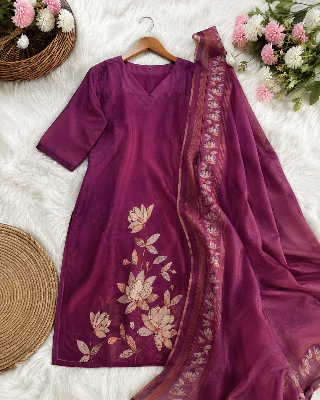 YNF Wholesale Heavy Silk Ladies Silk Suit KESH129 Meghna | Surat Manufacturer