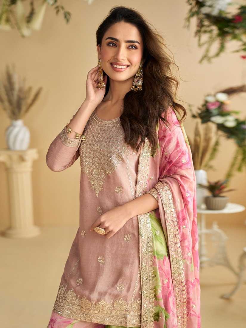 YNF Wholesale Chinon Silk Embroidery Suits KESH129 Sayuri -10071 | Surat Manufacturer