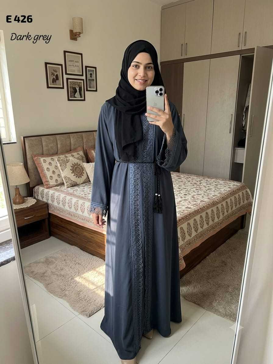 YNF Wholesale Fancy Abaya KESH133 426 | Surat Manufacturer