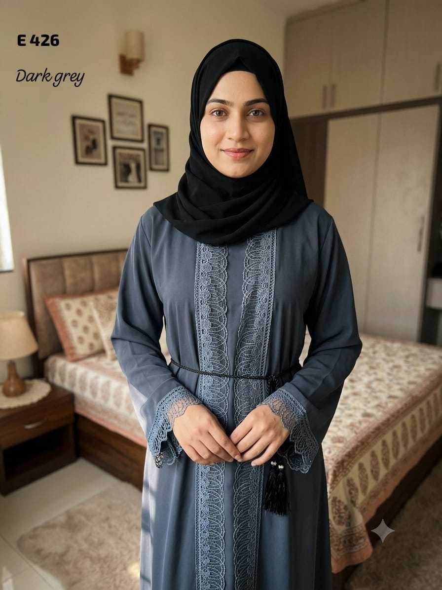 YNF Wholesale Fancy Abaya KESH133 426 | Surat Manufacturer