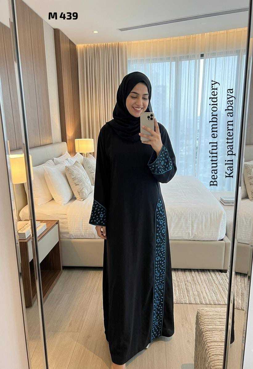 YNF Wholesale Premium Nida Abaya KESH133 439 | Surat Manufacturer