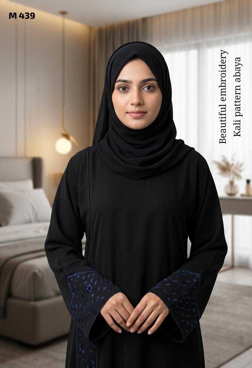 YNF Wholesale Premium Nida Abaya KESH133 439 | Surat Manufacturer