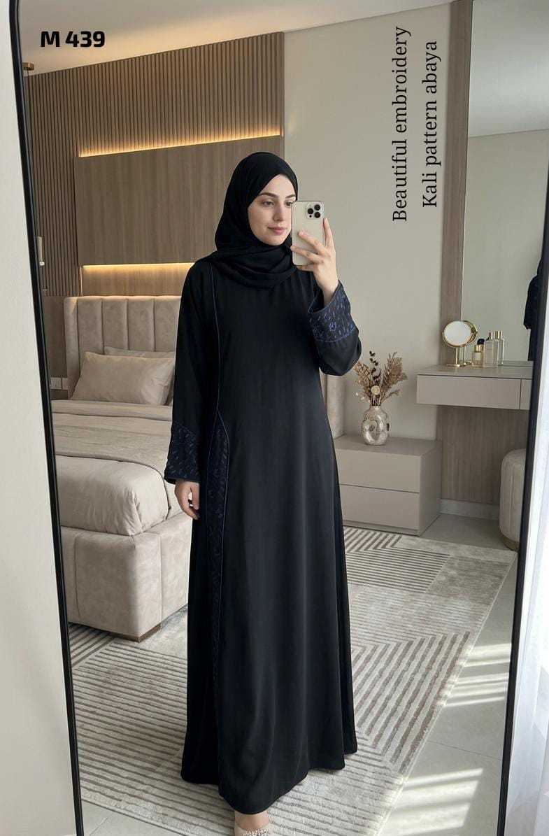 YNF Wholesale Premium Nida Abaya KESH133 439 | Surat Manufacturer