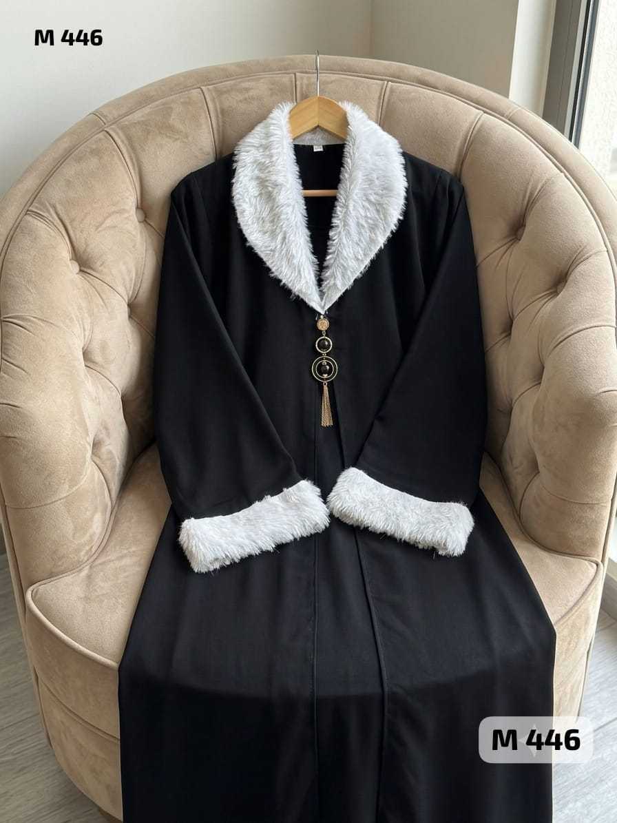 YNF Wholesale Premium Nida Abaya KESH133 446 | Surat Manufacturer