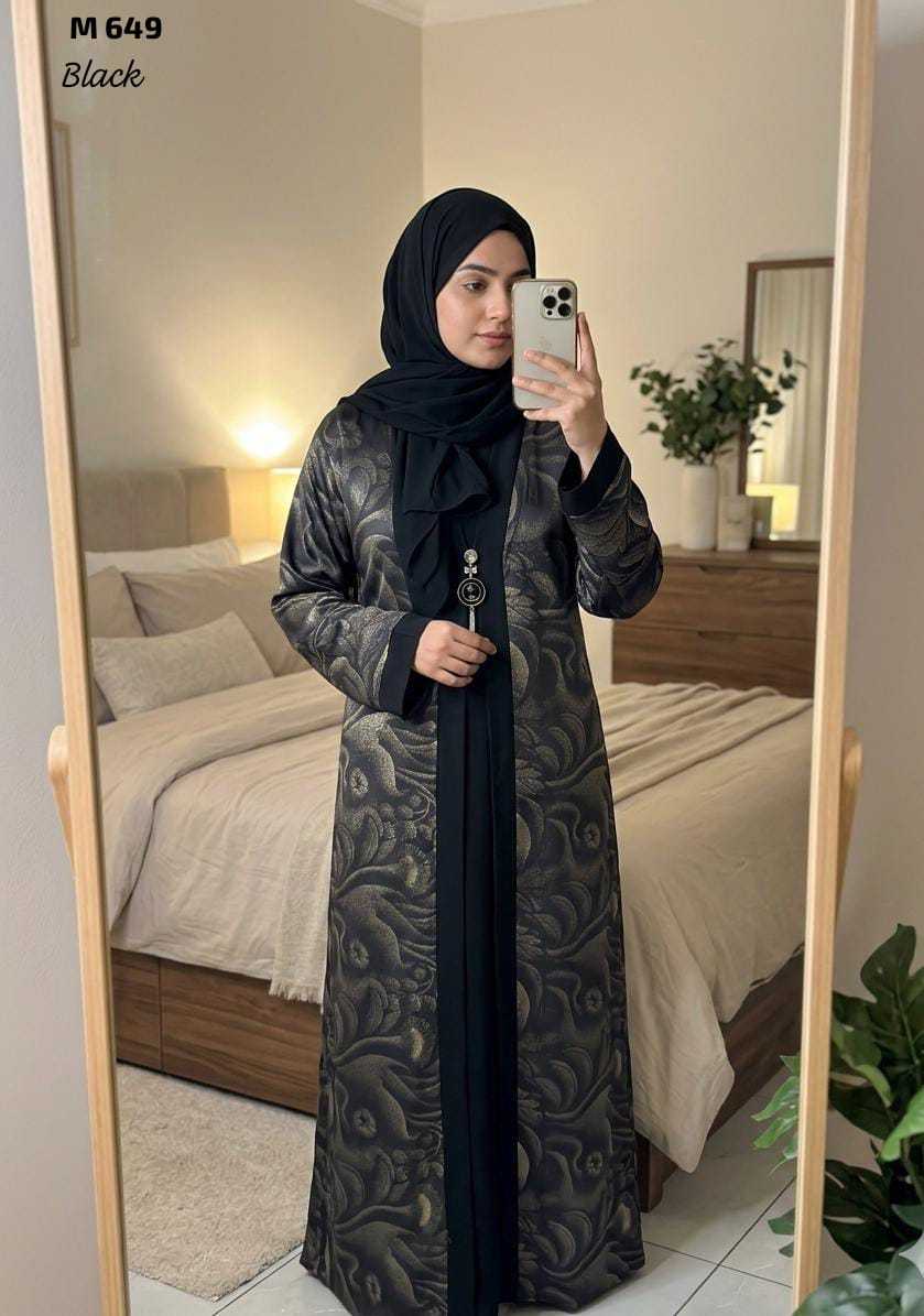 YNF Wholesale Fancy Abaya KESH133 649 | Surat Manufacturer