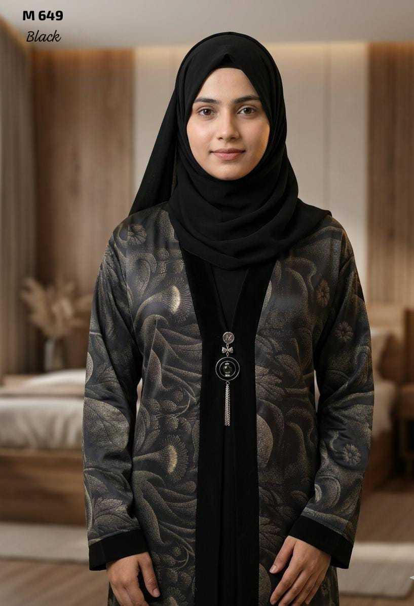 YNF Wholesale Fancy Abaya KESH133 649 | Surat Manufacturer
