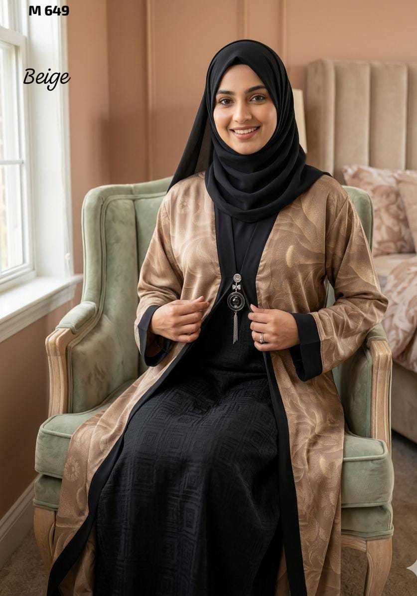 YNF Wholesale Fancy Abaya KESH133 649 | Surat Manufacturer