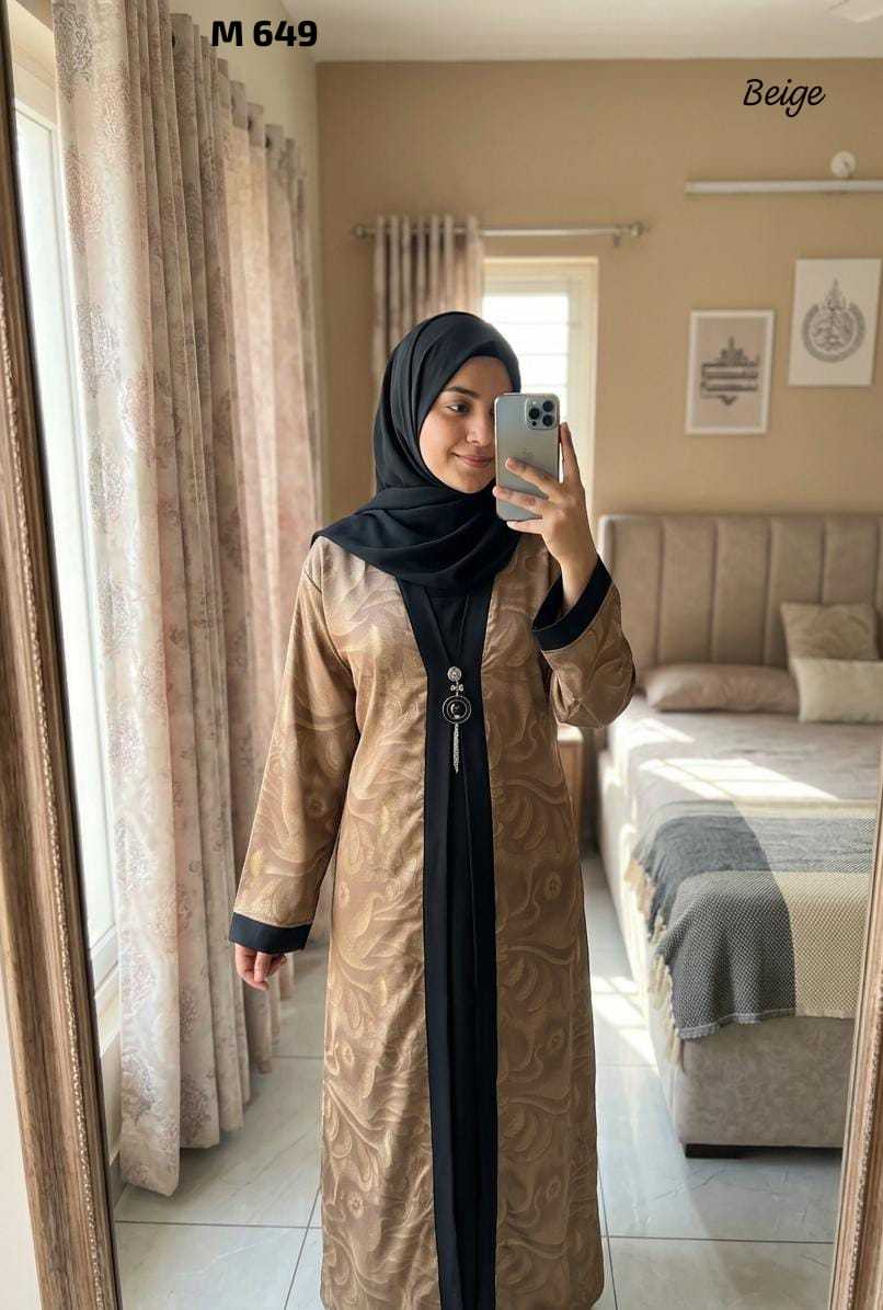 YNF Wholesale Fancy Abaya KESH133 649 | Surat Manufacturer
