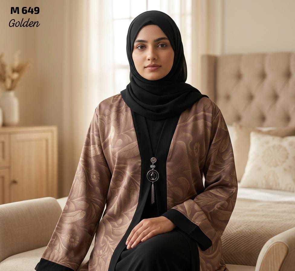 YNF Wholesale Fancy Abaya KESH133 649 | Surat Manufacturer