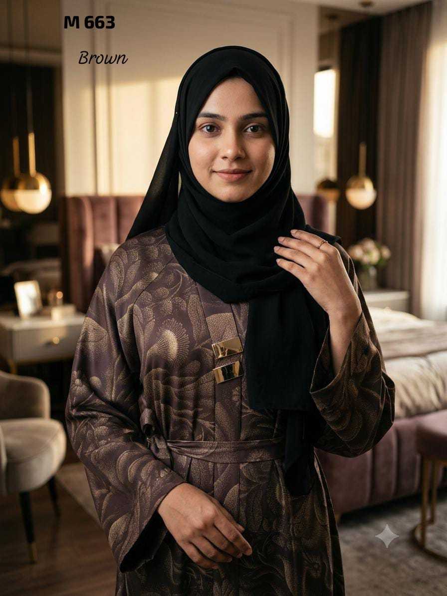YNF Wholesale Fancy Abaya KESH133 663 | Surat Manufacturer