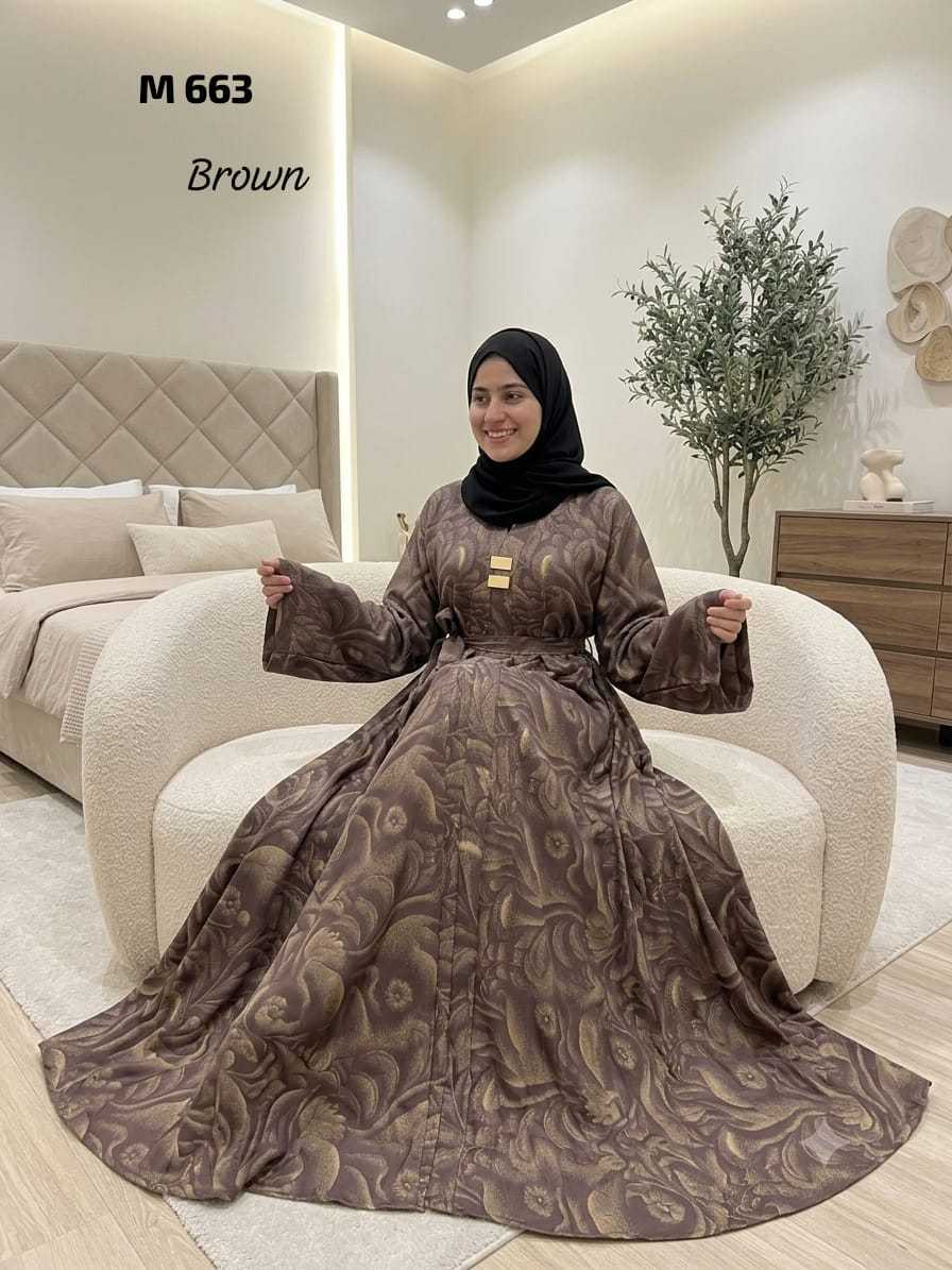 YNF Wholesale Fancy Abaya KESH133 663 | Surat Manufacturer