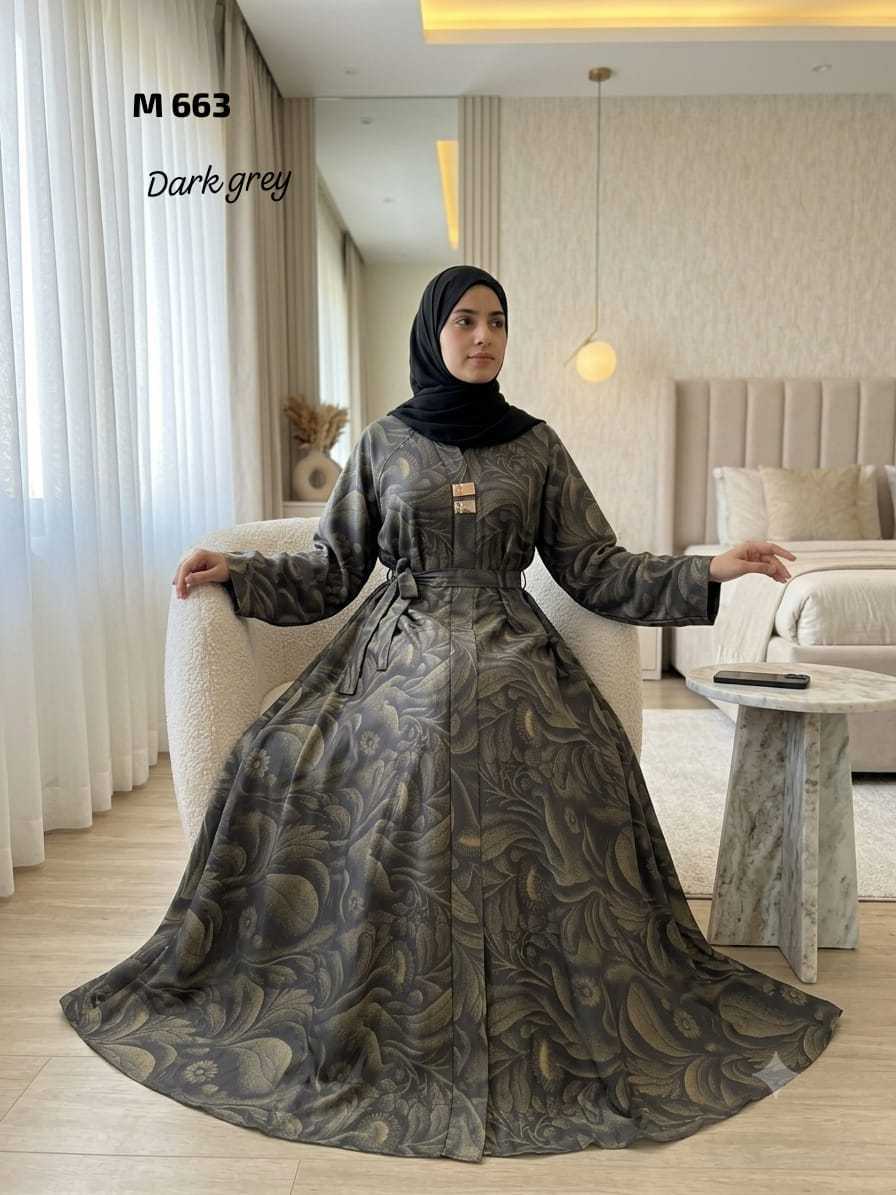 YNF Wholesale Fancy Abaya KESH133 663 | Surat Manufacturer