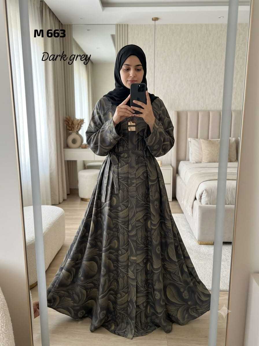 YNF Wholesale Fancy Abaya KESH133 663 | Surat Manufacturer