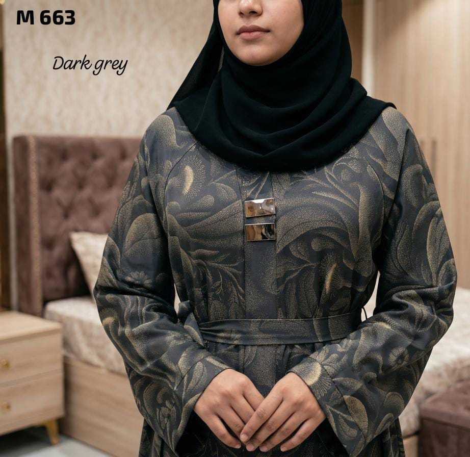 YNF Wholesale Fancy Abaya KESH133 663 | Surat Manufacturer
