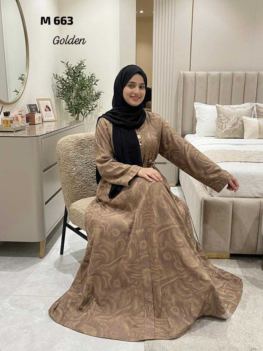 YNF Wholesale Fancy Abaya KESH133 663 | Surat Manufacturer
