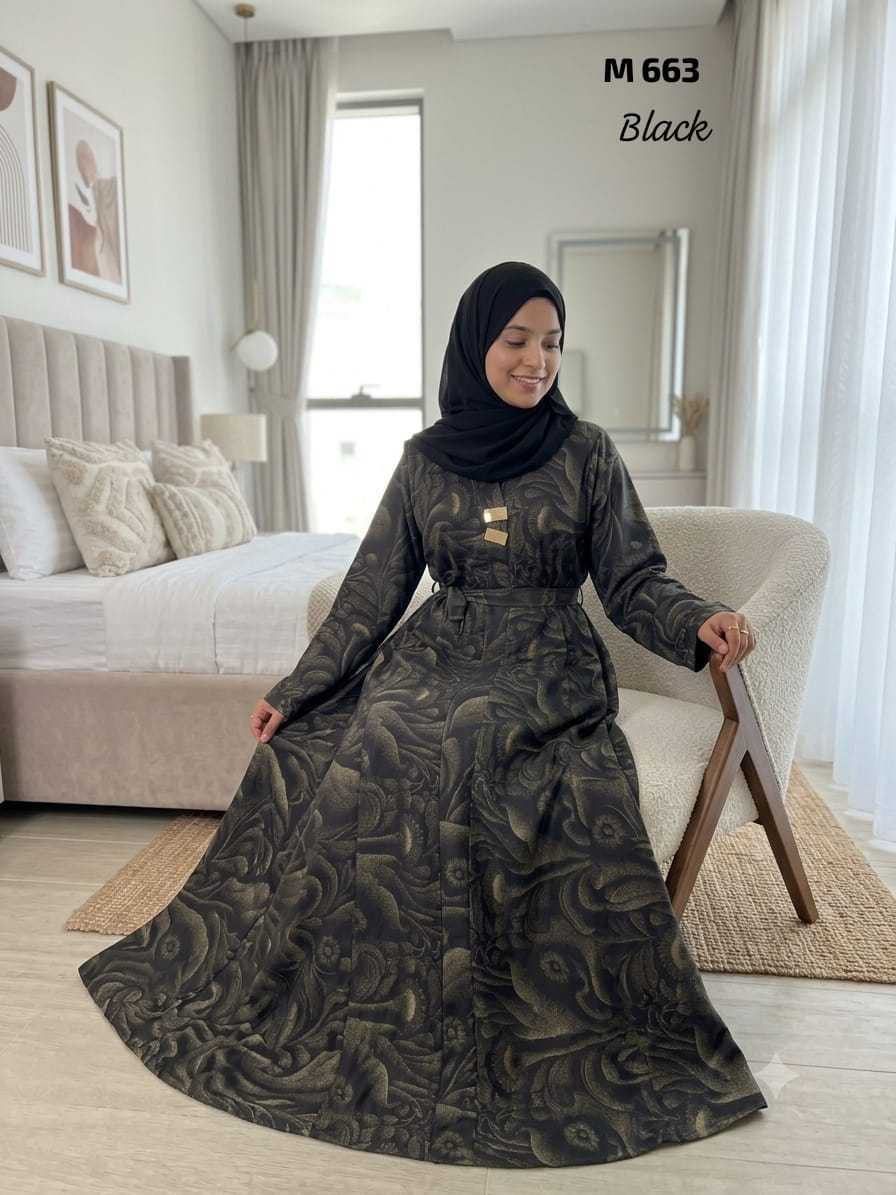 YNF Wholesale Fancy Abaya KESH133 663 | Surat Manufacturer