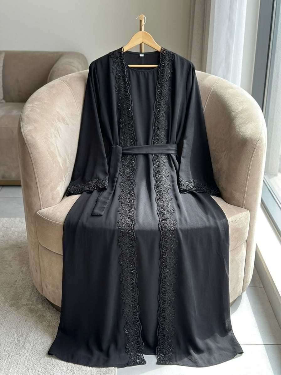 YNF Wholesale Fancy Abaya KESH133 Yasmin | Surat Manufacturer