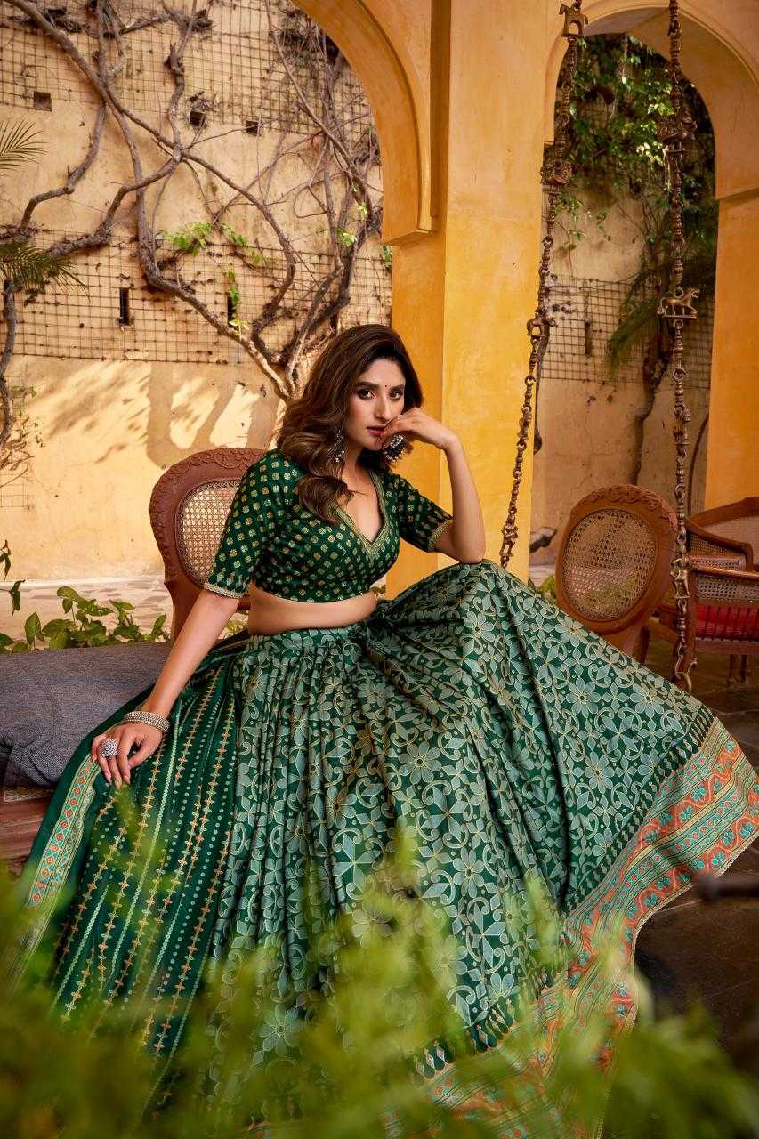 YNF Wholesale Tussar Silk Designer Lehenga KESH134 1201 | Surat Manufacturer