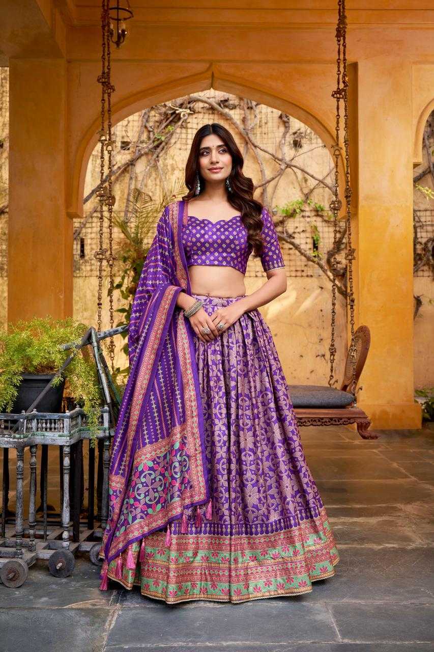 YNF Wholesale Tussar Silk Designer Lehenga KESH134 1201 | Surat Manufacturer