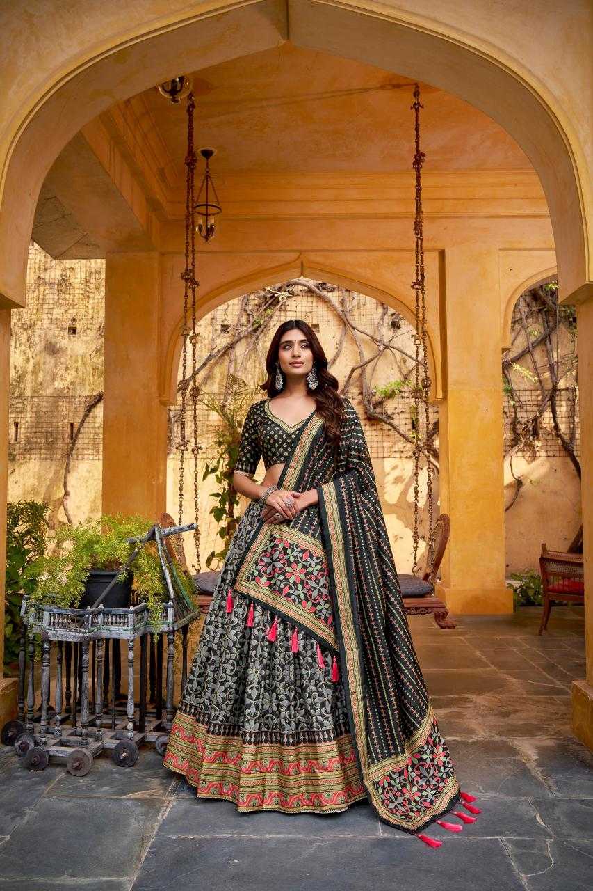 YNF Wholesale Tussar Silk Designer Lehenga KESH134 1201 | Surat Manufacturer