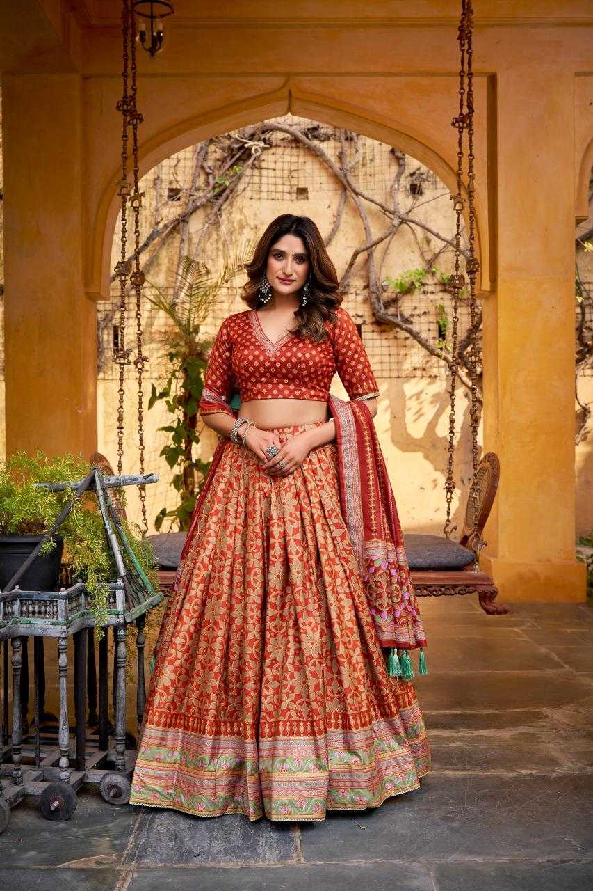 YNF Wholesale Tussar Silk Designer Lehenga KESH134 1201 | Surat Manufacturer