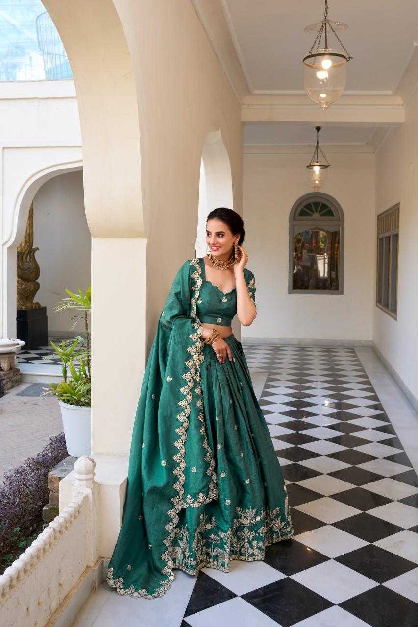 YNF Wholesale Soft Gold Crush Embroidered Lehenga KESH134 1435 | Surat Manufacturer