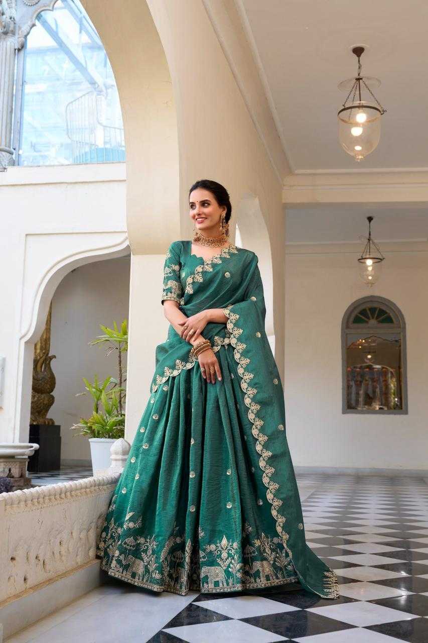 YNF Wholesale Soft Gold Crush Embroidered Lehenga KESH134 1435 | Surat Manufacturer